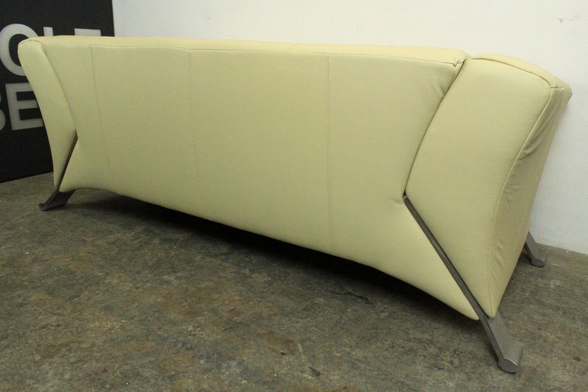Rolf Benz 322 Clubsofa-Dreisitzer Designer Couch Mintgrün Echtleder | Rolf Benz - Bild 8