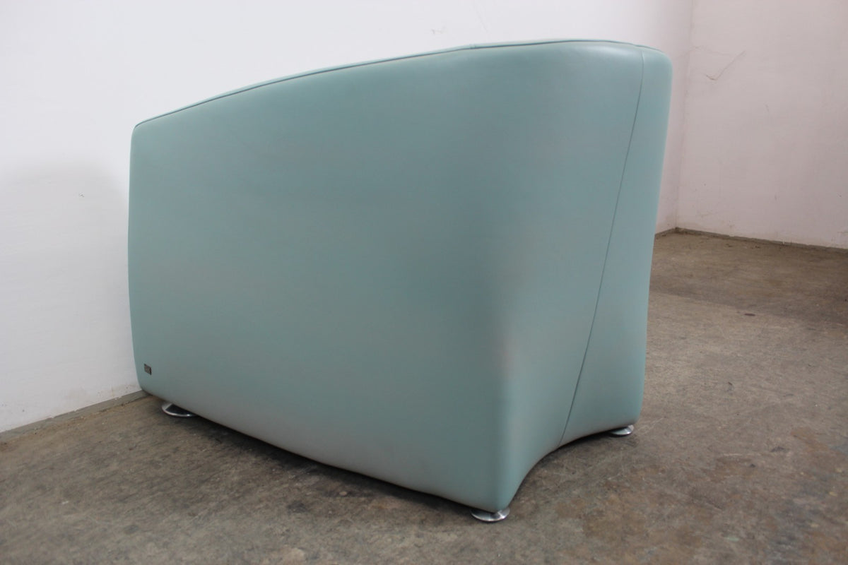 Rolf Benz EGO Sessel Einsitzer Sofa Echtleder Mintgrün Designer | Rolf Benz - Bild 10