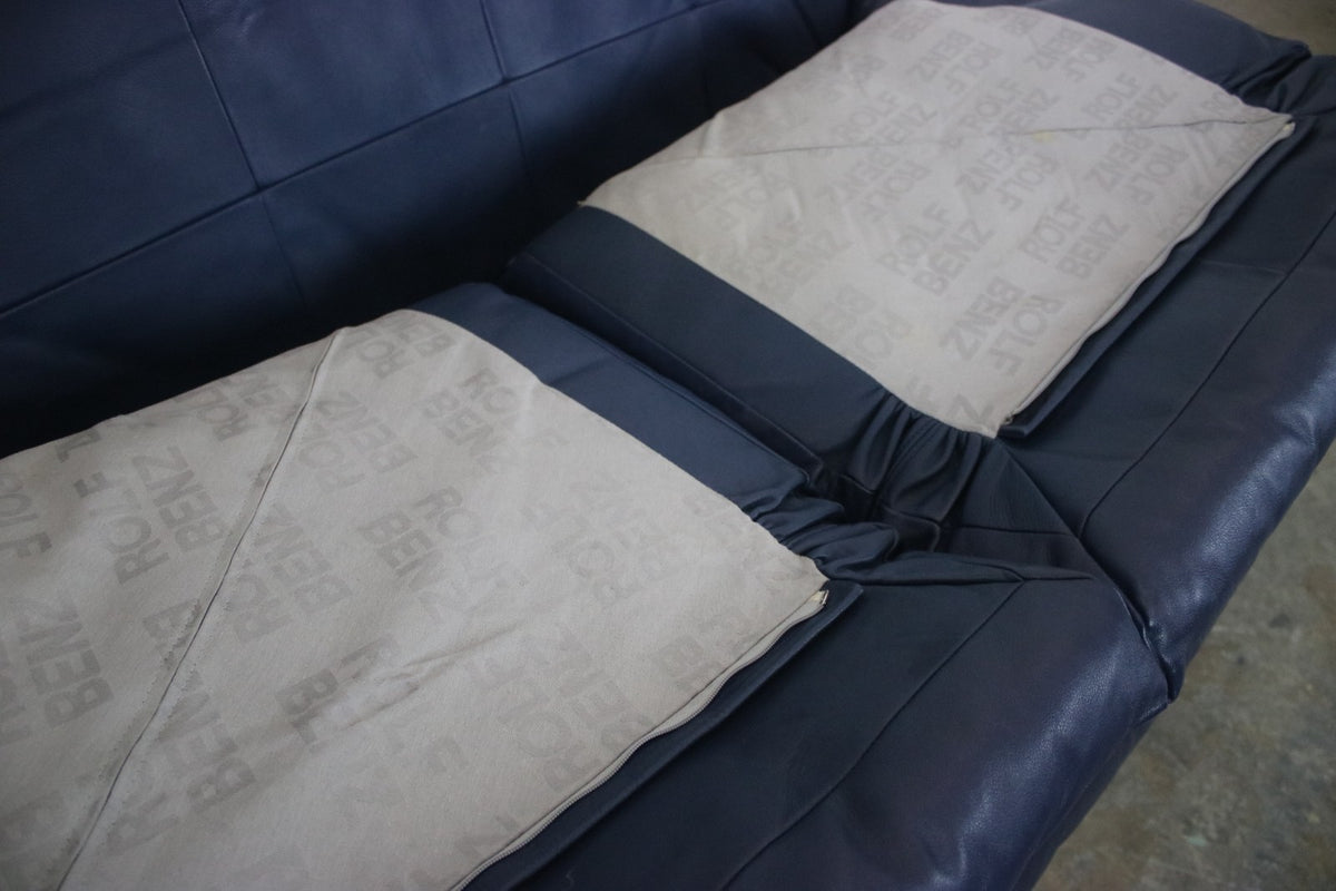 Rolf Benz AK 345 Lila Dreisitzer Couch Designer Sofa in Top Zustand | Rolf Benz - Bild 9