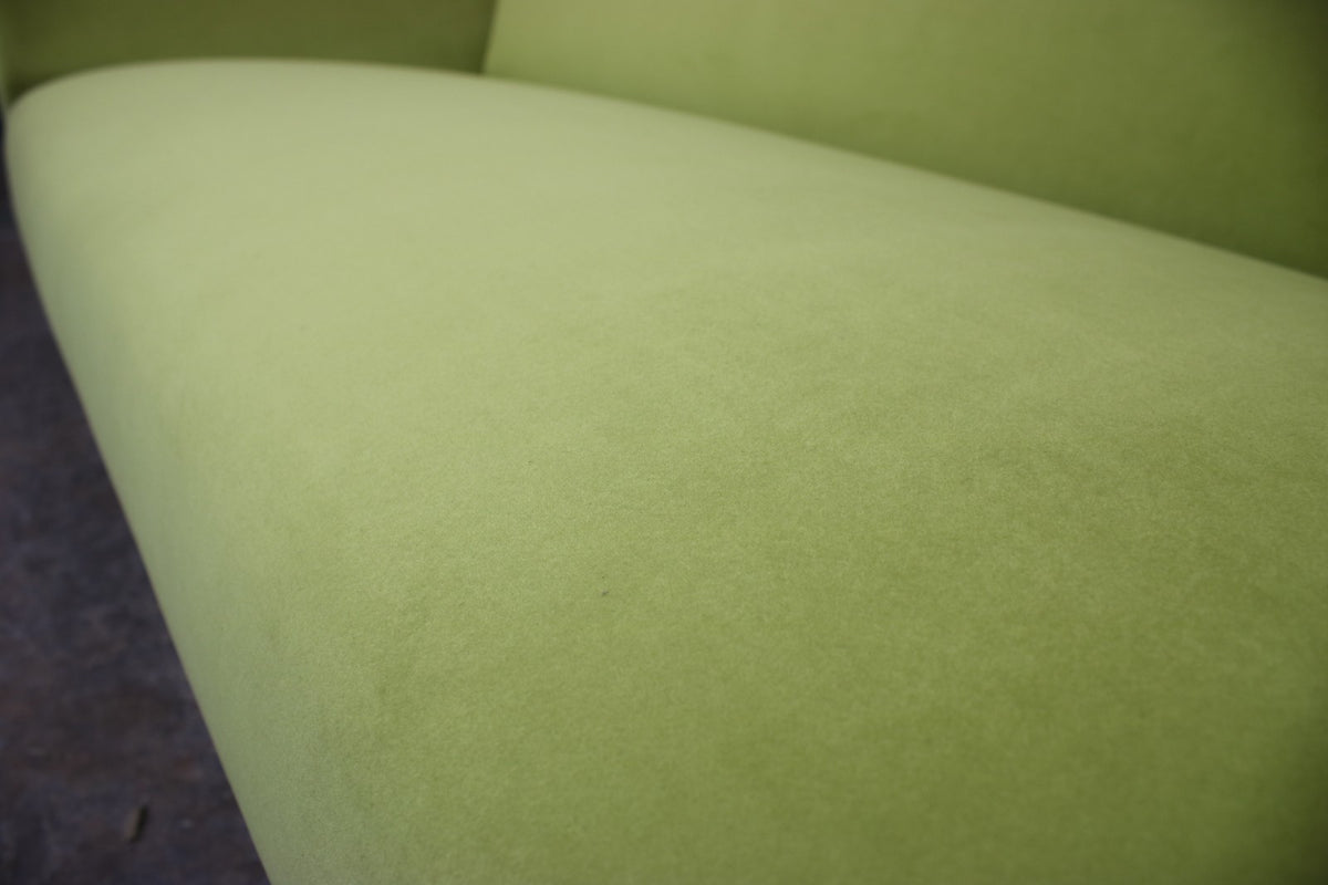 Rolf Benz 322 Clubsofa–Dreisitzer Designer Couch Neu Bezogen Gelb Stoff | Rolf Benz - Bild 7