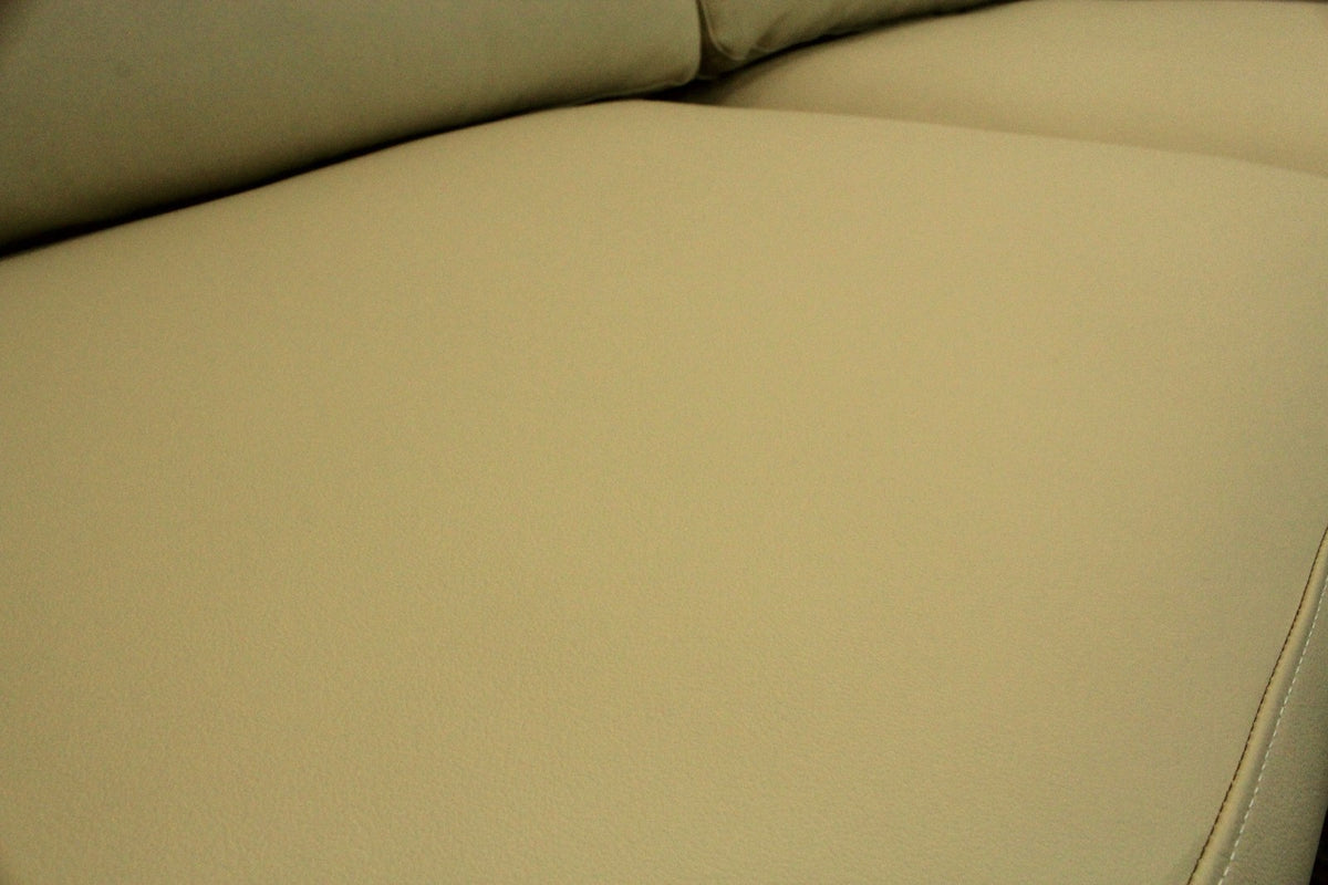 COR Conseta 3-Sitzer Couch Designer Sofa Leder Creme (Ghiaccio 666) -Neuwertig | Cor - Bild 8