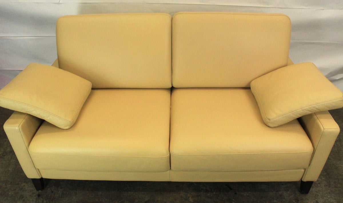 ROLF BENZ EGO | 2-SITZER | LEDER CREME | DESIGNER COUCH | Rolf Benz - Bild 4