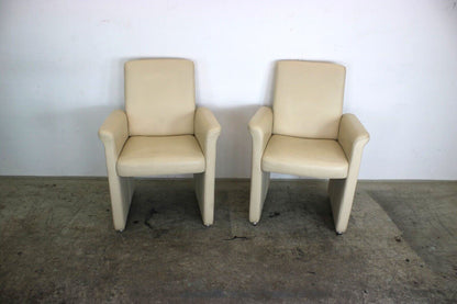 Wunderschöne Designer Sessel von Musterring Echt Leder Beige Funktion | Musterring - Bild 4