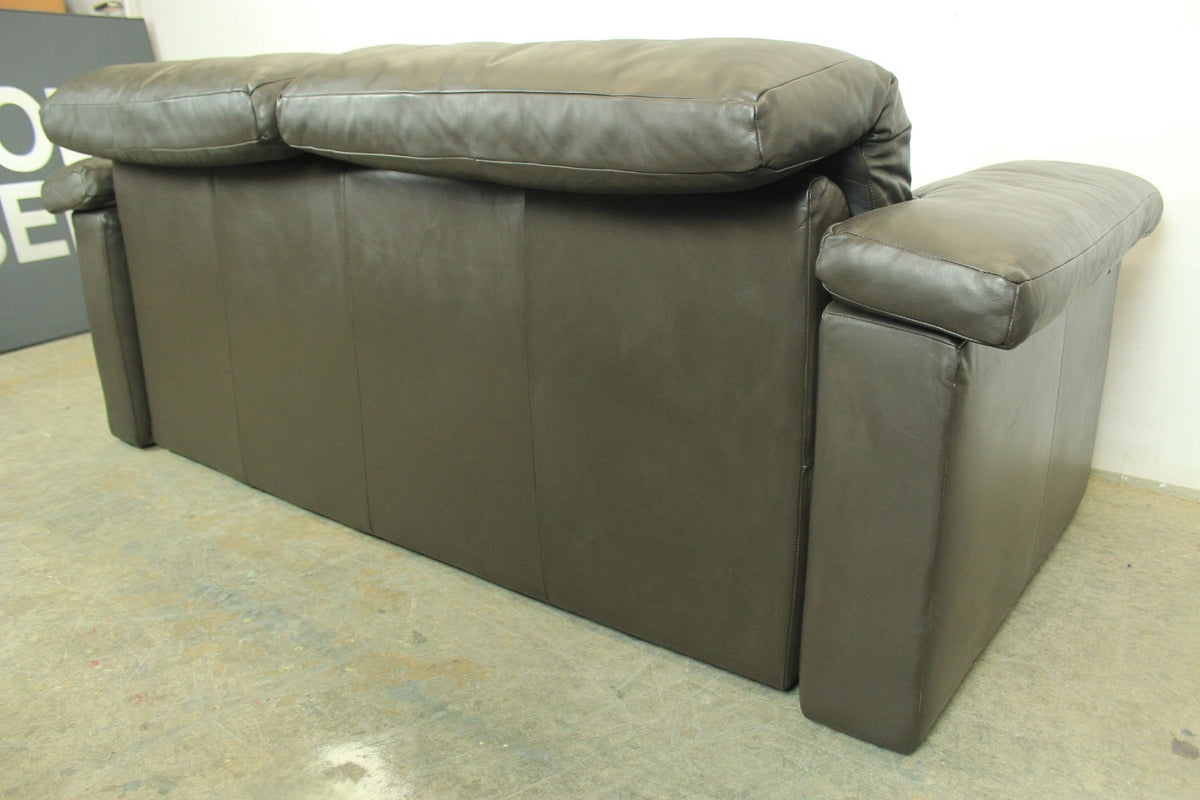 Rolf Benz Sofa Echtleder Dunkelbraun Designer Couch | Rolf Benz - Bild 9
