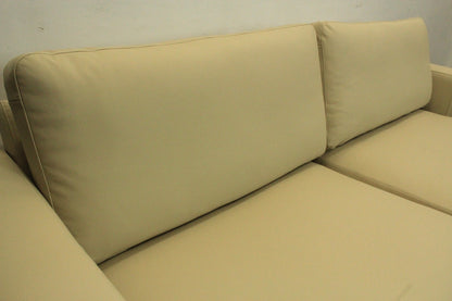 COR Conseta 3-Sitzer Couch Designer Sofa Leder Creme (Ghiaccio 666) -Neuwertig | Cor - Bild 9