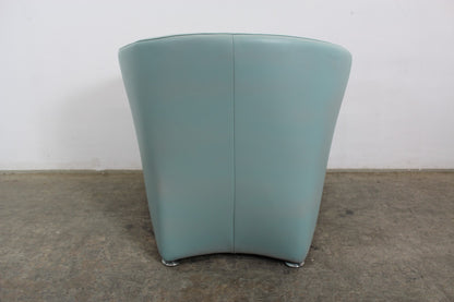 Rolf Benz EGO Sessel Einsitzer Sofa Echtleder Mintgrün Designer | Rolf Benz - Bild 9