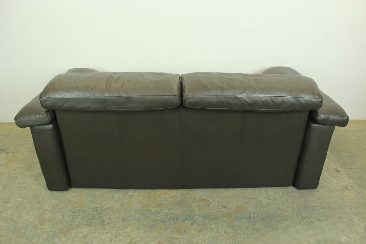 Rolf Benz Sofa Echtleder Dunkelbraun Designer Couch | Rolf Benz - Bild 7
