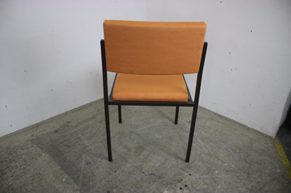 L&C Arnold Stahlrohr Stühle 60er Jahre Vintage Stuhl Set Orange | Arnold - Bild 7