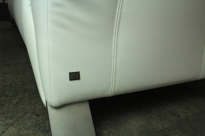 ROLF BENZ 322 | 3-SITZER | WEISS LEDER | DESIGNER SOFA | Rolf Benz - Bild 6