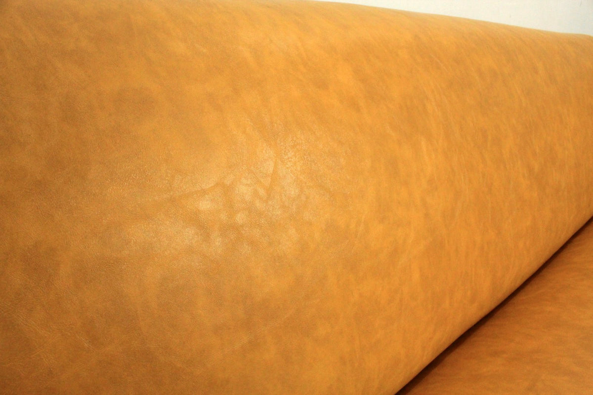 Rolf Benz 322 Clubsofa–Dreisitzer Designer Couch Neu Bezogen Gelb Leder | Rolf Benz - Bild 6