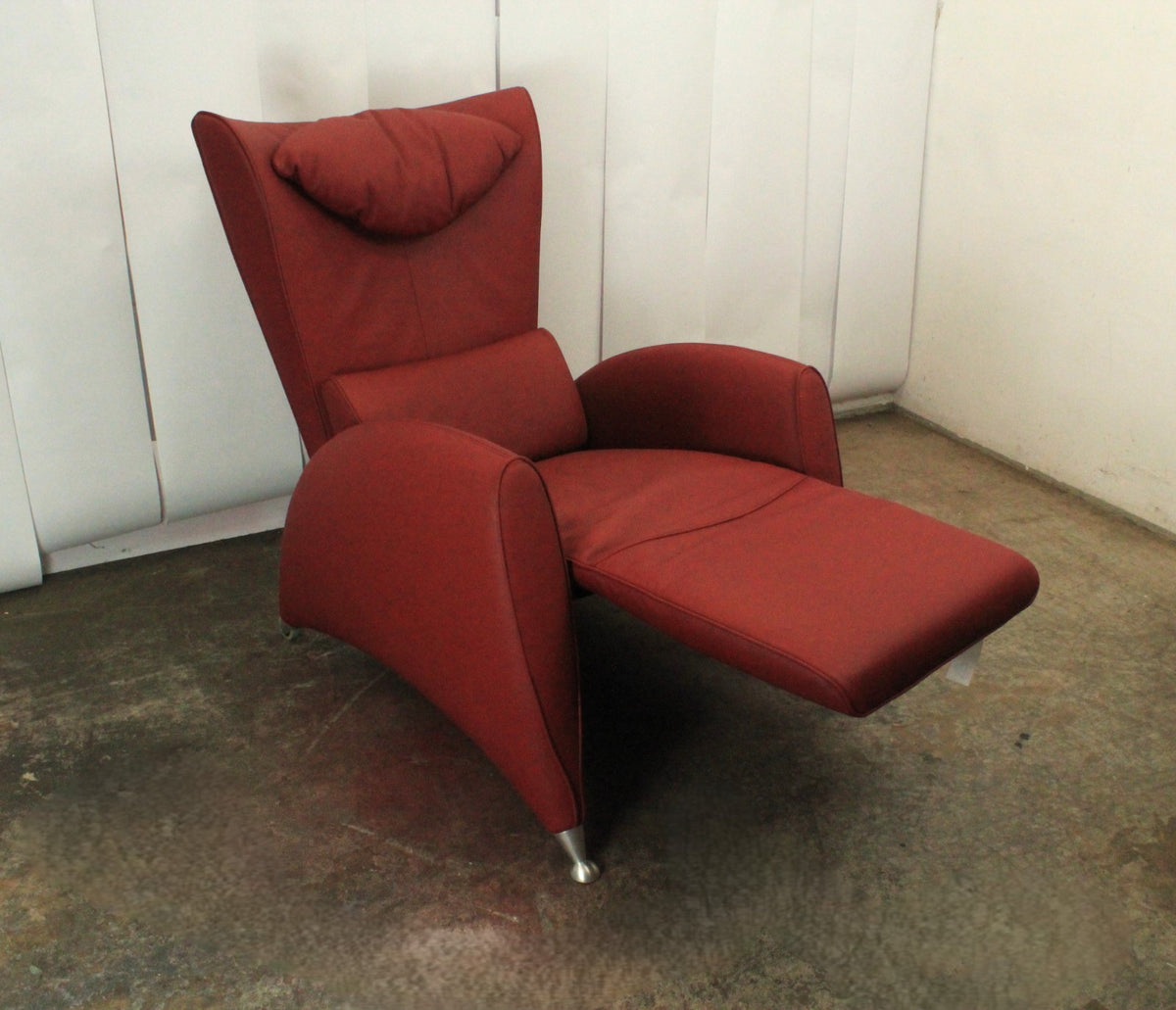 FSM FUX | SESSEL MIT FUNKTION | LEDER ROT | DESIGNER SESSEL | FSM - Bild 4