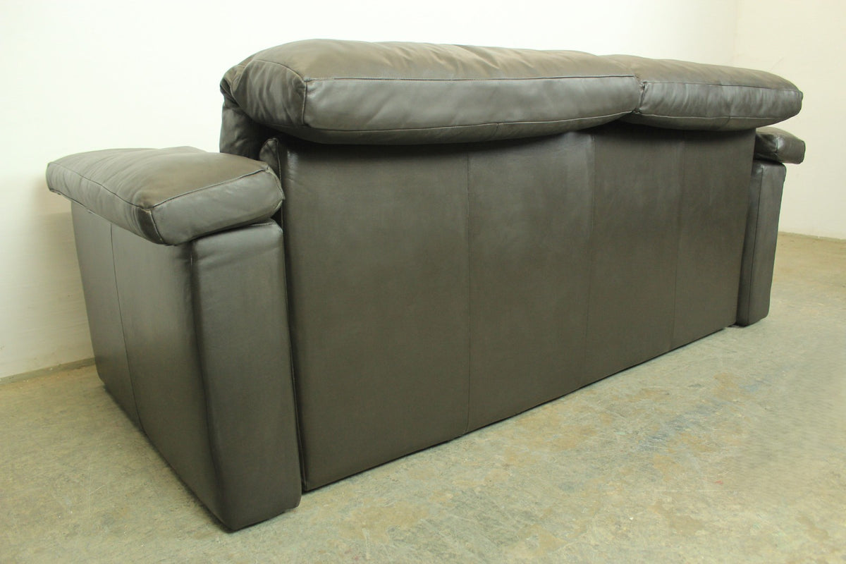 Rolf Benz Sofa Echtleder Dunkelbraun Designer Couch | Rolf Benz - Bild 8