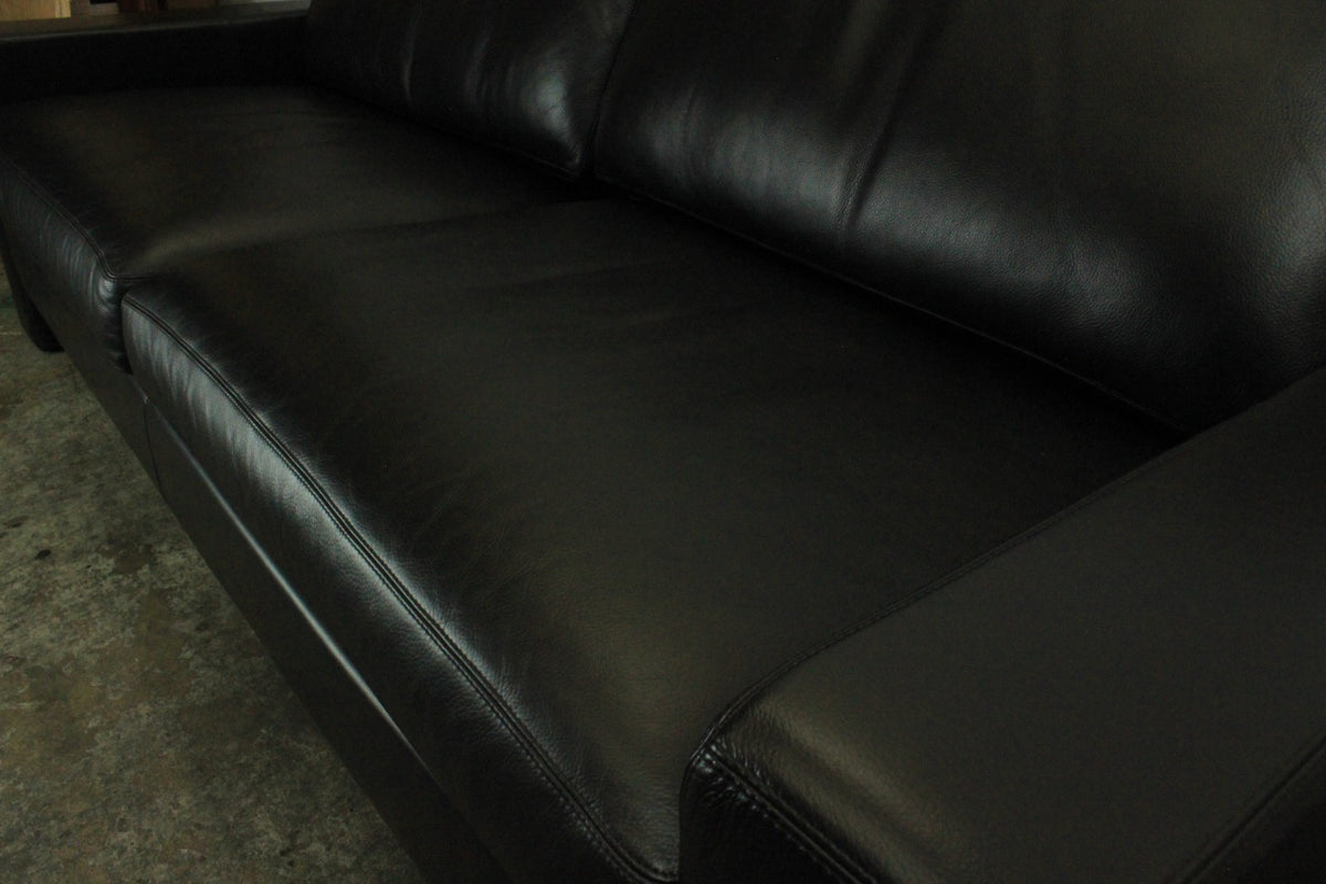 COR CONSETA | 3-SITZER | SCHWARZ LEDER | DESIGNER SOFA | Cor - Bild 9