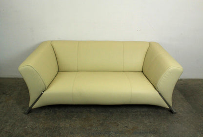Rolf Benz 322 Clubsofa-Dreisitzer Designer Couch Mintgrün Echtleder | Rolf Benz - Bild 2