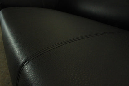 Rolf Benz 322 Club Sofa Zweieinhalbsitzer Designer Couch Echtleder Jet Black | Rolf Benz - Bild 6