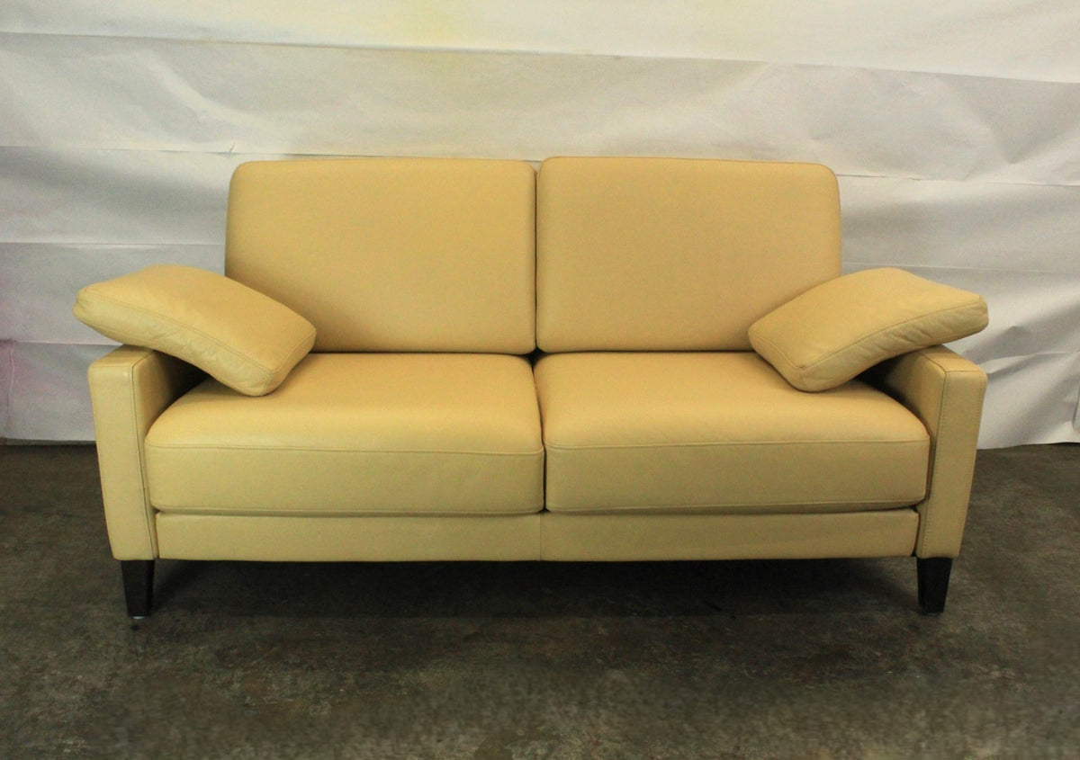 ROLF BENZ EGO | 2-SITZER | LEDER CREME | DESIGNER COUCH | Rolf Benz - Bild 3