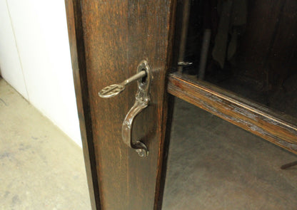 Jugendstil Bücherschrank Bücherregal Vitrine Eiche Antik | Reinstein Möbel - Bild 6