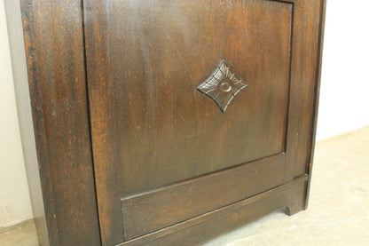 Jugendstil Bücherschrank Bücherregal Vitrine Eiche Antik | Reinstein Möbel - Bild 7