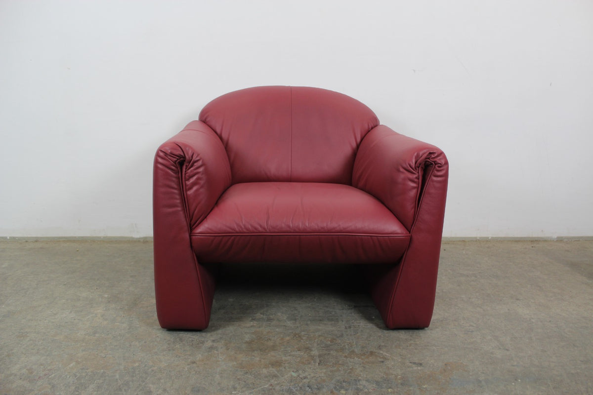 COR Designer Sessel Echtleder Rot Einsitzer | Cor - Bild 2