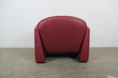 COR Designer Sessel Echtleder Rot Einsitzer | Cor - Bild 6