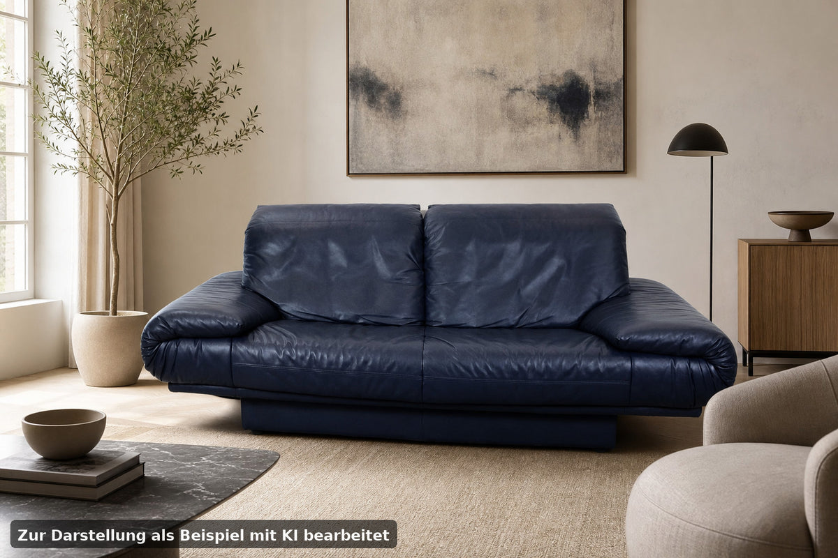 Rolf Benz AK 345 Lila Dreisitzer Couch Designer Sofa in Top Zustand | Rolf Benz - Bild 1