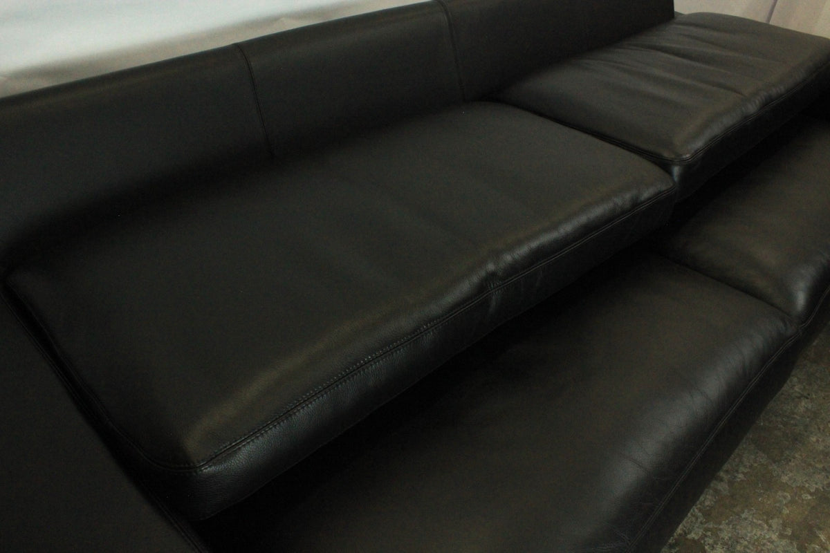 COR CONSETA | 3-SITZER | SCHWARZ LEDER | DESIGNER SOFA | Cor - Bild 10