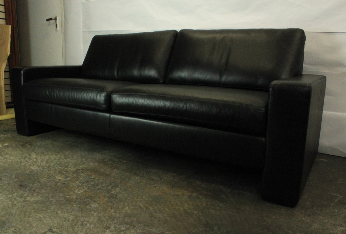 COR CONSETA | 3-SITZER | SCHWARZ LEDER | DESIGNER SOFA | Cor - Bild 7
