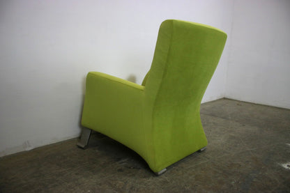 Rolf Benz 322 Sessel mit Hocker Stoff Gelb Designer Neubezug | Rolf Benz - Bild 8