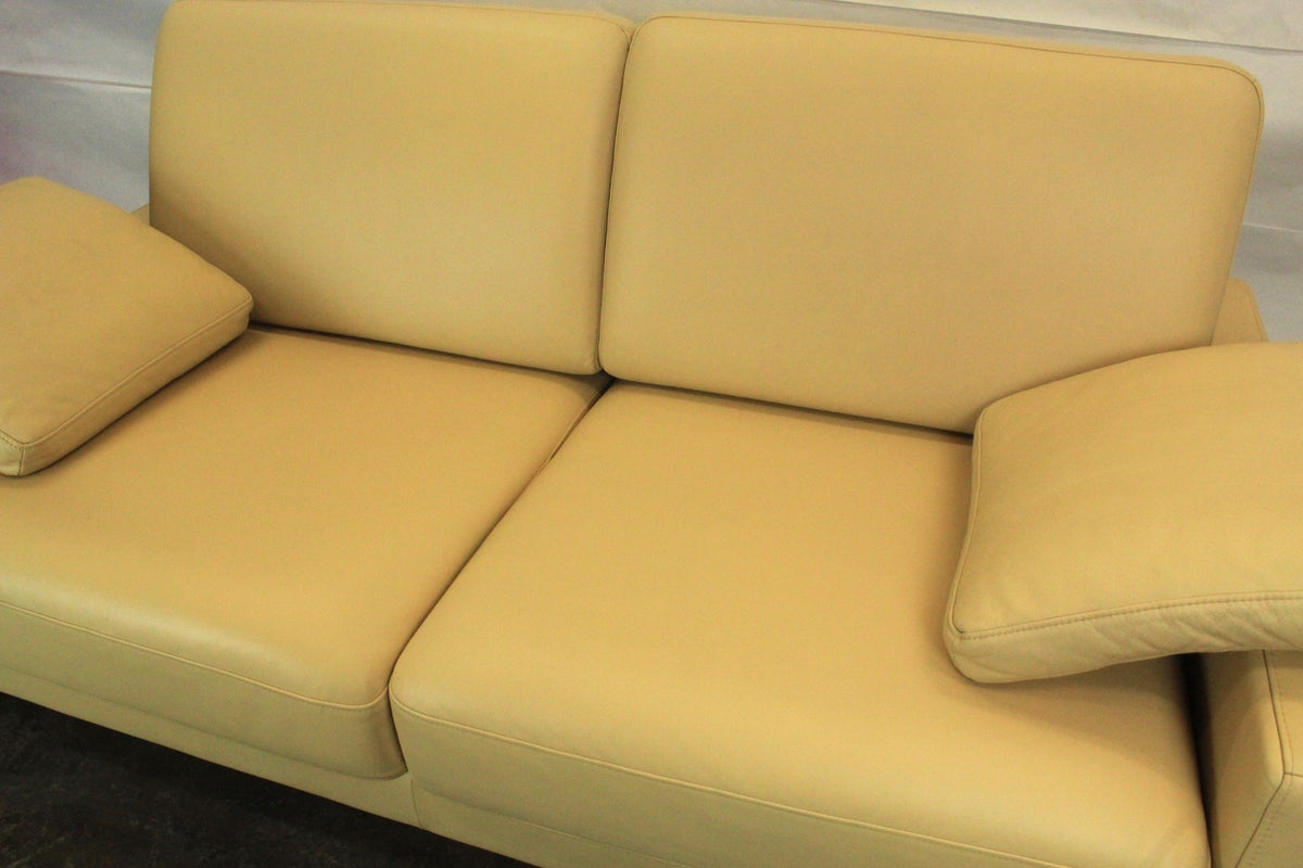 ROLF BENZ EGO | 2-SITZER | LEDER CREME | DESIGNER COUCH | Rolf Benz - Bild 7