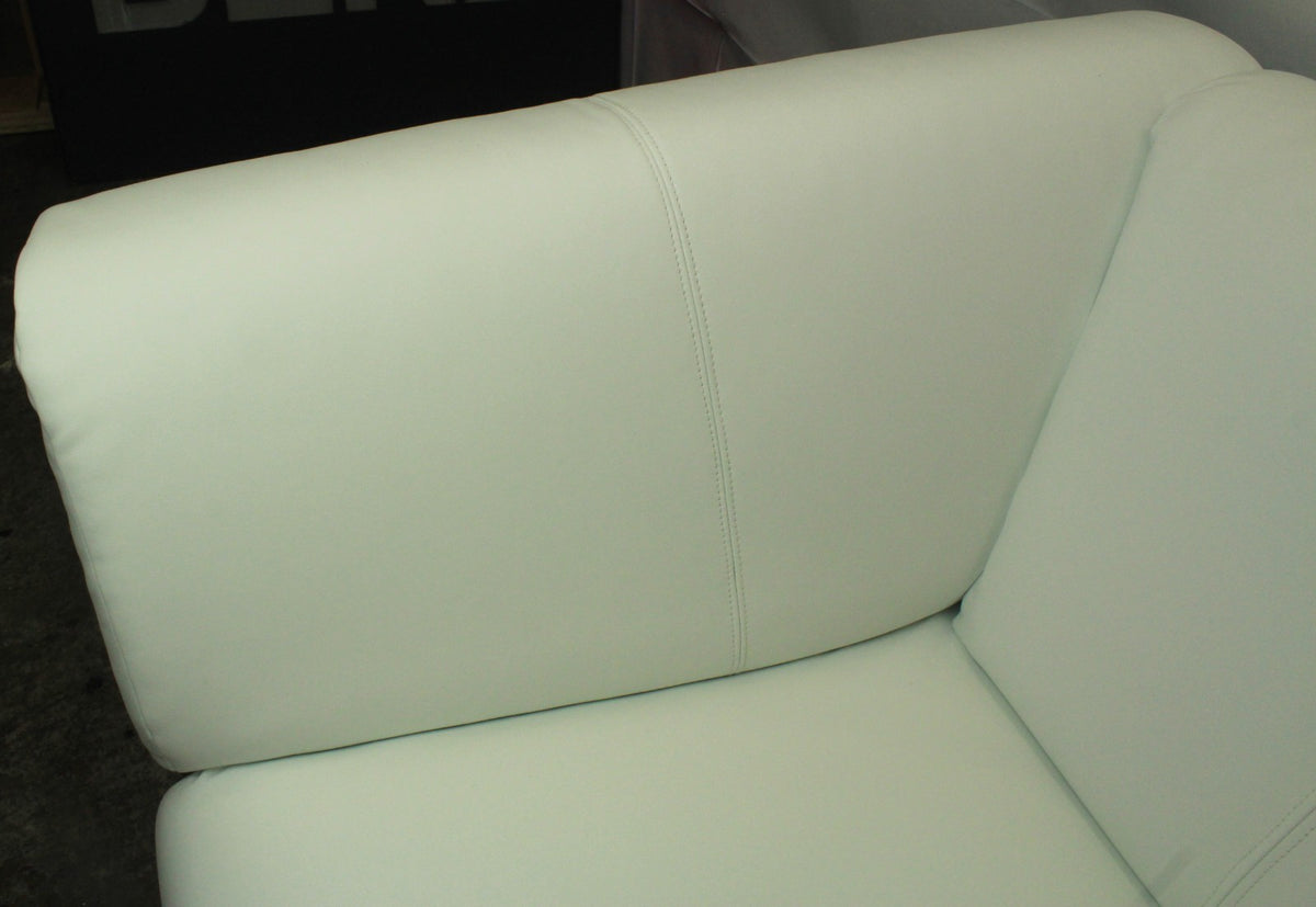 ROLF BENZ 322 | 2,5-SITZER | WEISS LEDER | DESIGNER SOFA | Rolf Benz - Bild 7