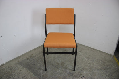 L&C Arnold Stahlrohr Stühle 60er Jahre Vintage Stuhl Set Orange | Arnold - Bild 5