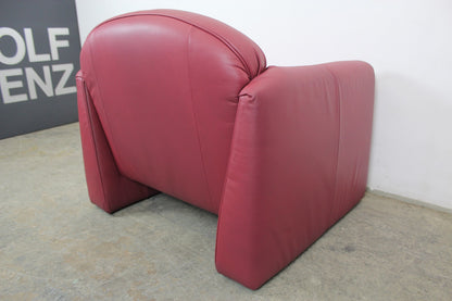 COR Designer Sessel Echtleder Rot Einsitzer | Cor - Bild 9