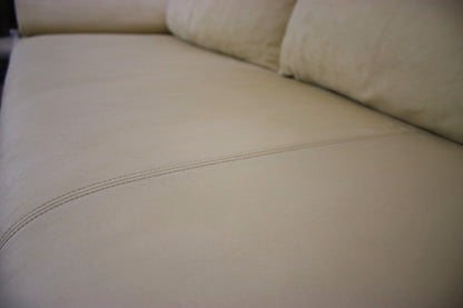Rolf Benz Modell1600 Couch Gelb Veloursleder Dreisitzer Funktion Sofa | Rolf Benz - Bild 7