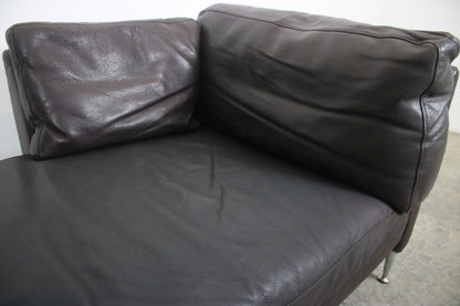 Walter Knoll Chaiselongue Schwarz Leder Liege Designer Sofa | Walter Knoll - Bild 7