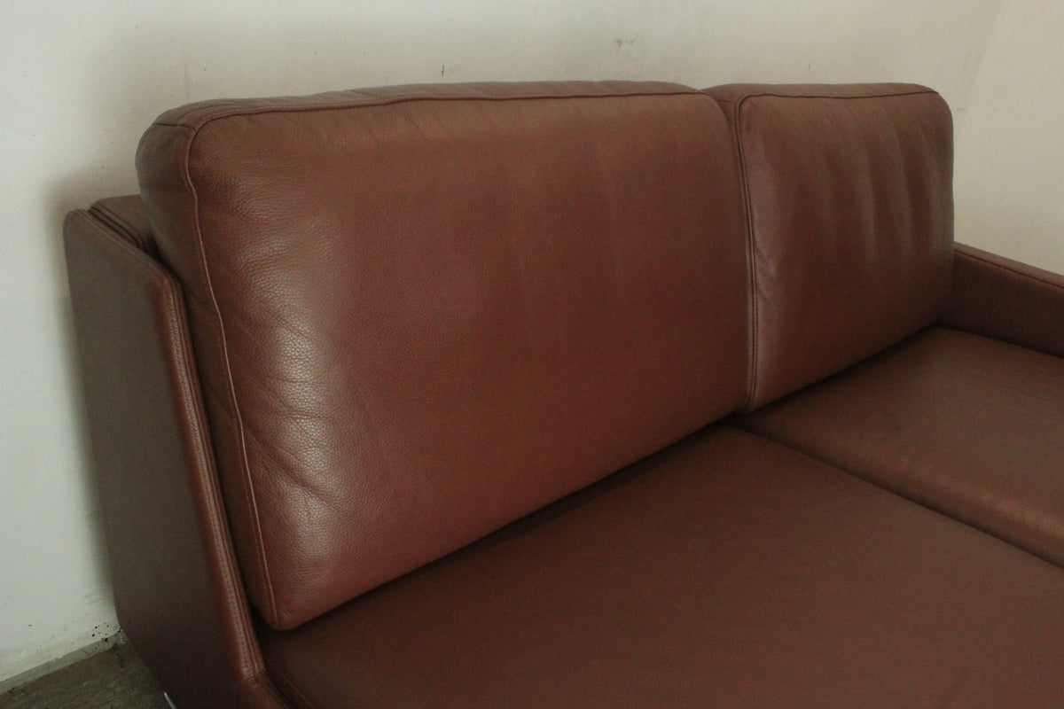 Rolf Benz EGO Designer Couch Garnitur Dreisitzer & Zweisitzer Leder Sofa Braun | Rolf Benz - Bild 7