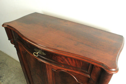 Louis-Philippe Vertiko Schrank Mahagoni Antik um 1870 | Reinstein Möbel - Bild 9
