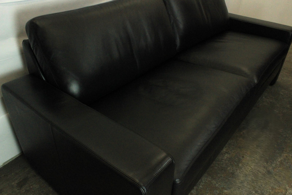 COR CONSETA | 3-SITZER | SCHWARZ LEDER | DESIGNER SOFA | Cor - Bild 5