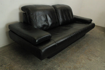 Rolf Benz AK Schwarz Dreisitzer Couch Designer Sofa in Top Zustand | Rolf Benz - Bild 3