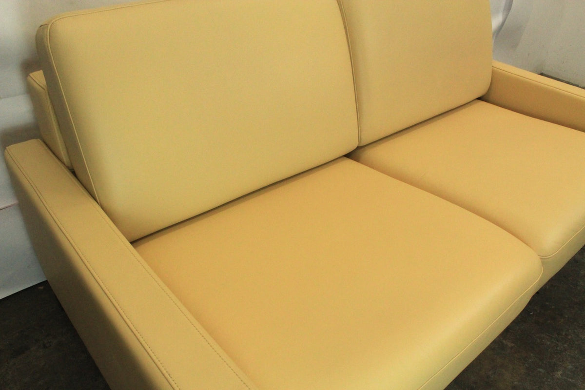 ROLF BENZ EGO | 2-SITZER | LEDER CREME | DESIGNER COUCH | Rolf Benz - Bild 8