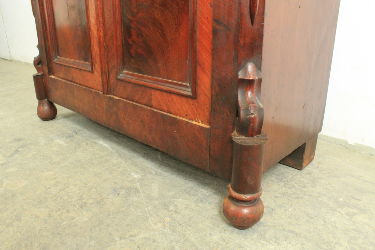 Louis-Philippe Vertiko Schrank Mahagoni Antik um 1870 | Reinstein Möbel - Bild 8