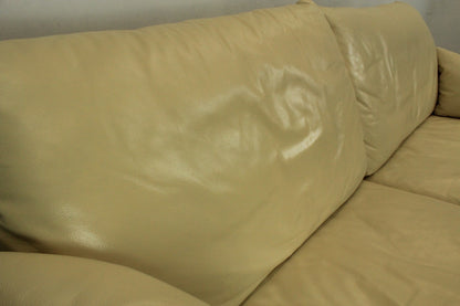 Rolf Benz Sofa Modell 5600 Echtleder Creme Dreisitzer Couch Designer | Rolf Benz - Bild 7