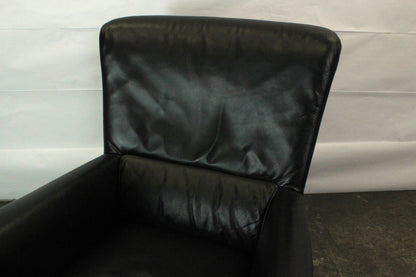 ROLF BENZ 322 | 1-SITZER | SCHWARZ LEDER | DESIGNER SESSEL | Rolf Benz - Bild 5
