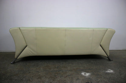 Rolf Benz 322 Club Sofa Dreisitzer Designer Couch Mintgrün Echt Leder Klassiker | Rolf Benz - Bild 7