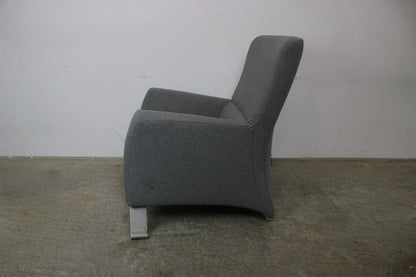 Rolf Benz 322 Sessel Dreisitzer Designer Einsitzer Sofa Uni-Stoff Grau Neubezug | Rolf Benz - Bild 3