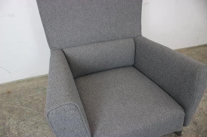 Rolf Benz 322 Sessel Dreisitzer Designer Einsitzer Sofa Uni-Stoff Grau Neubezug | Rolf Benz - Bild 8