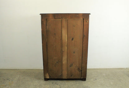 Louis-Philippe Vertiko Schrank Mahagoni Antik um 1870 | Reinstein Möbel - Bild 10