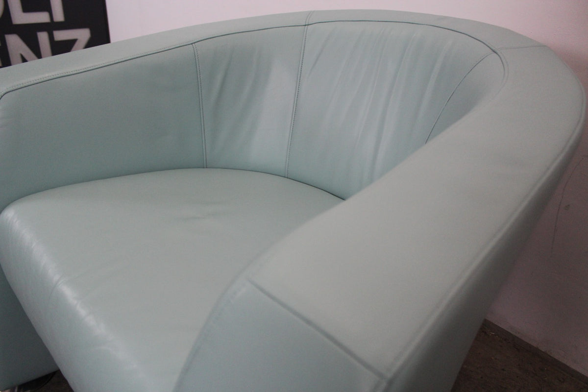 Rolf Benz EGO Sessel Einsitzer Sofa Echtleder Mintgrün Designer | Rolf Benz - Bild 6
