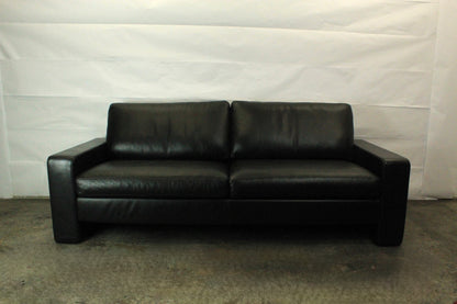 COR CONSETA | 3-SITZER | SCHWARZ LEDER | DESIGNER SOFA | Cor - Bild 3