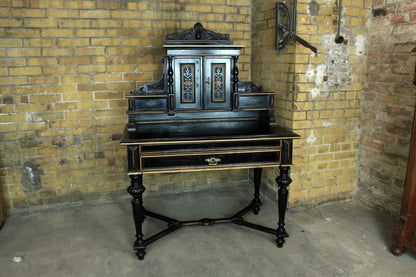 Eleganter Gründerzeit Damensekretär Schreibtisch Eiche Antik um 1880 | GRÜNDERZEIT - Bild 3