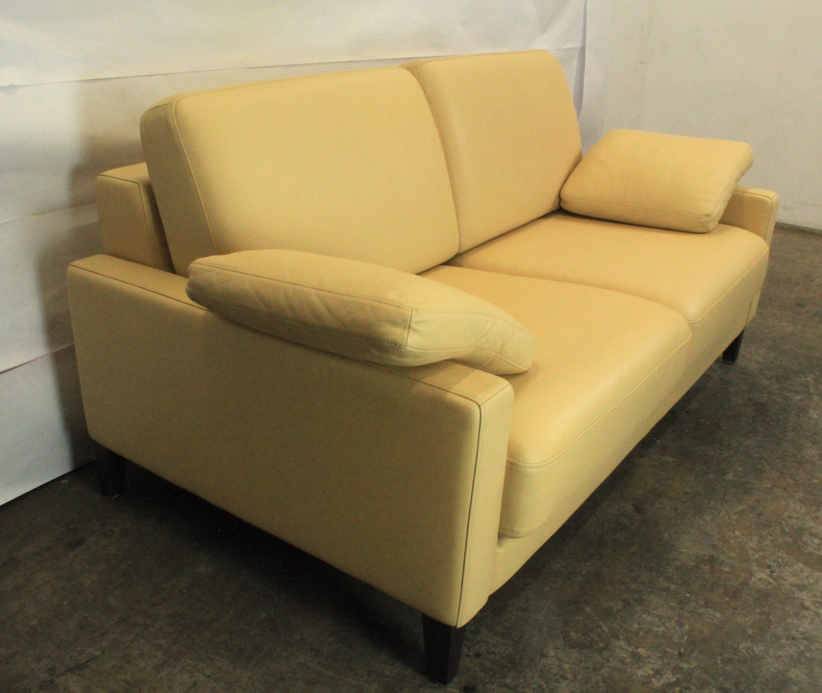 ROLF BENZ EGO | 2-SITZER | LEDER CREME | DESIGNER COUCH | Rolf Benz - Bild 5